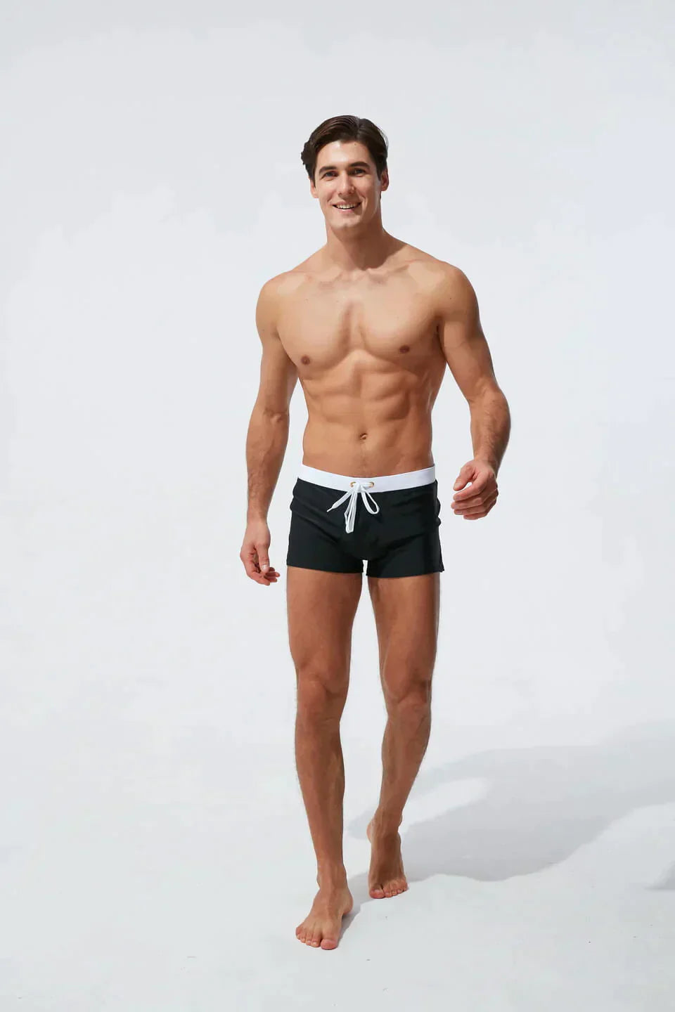 Herren Badeshorts mit Kordelzug | Kurz