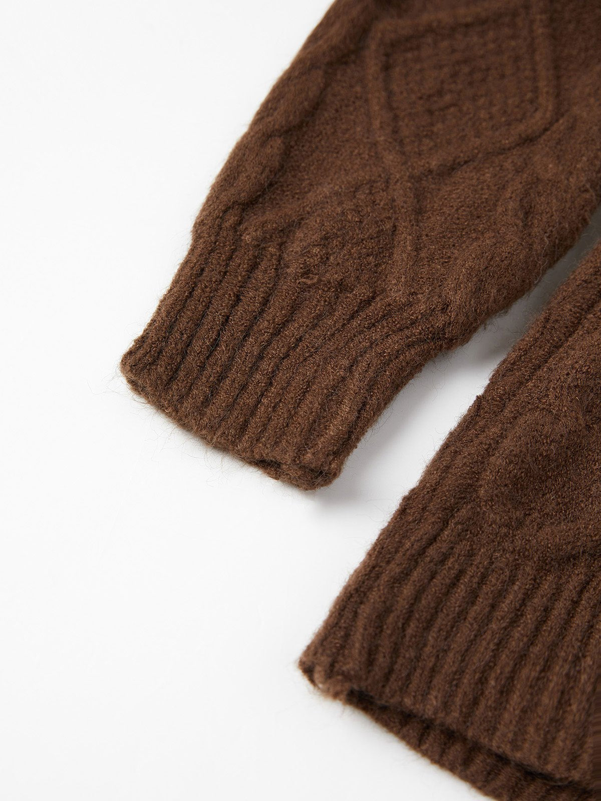 Oversize Strickjacke mit Kapuze
